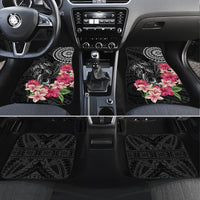 Black Polynesian Hammerhead Shark Tribal Pattern Car Mats LT05 Set 4pcs Black - Polynesian Pride