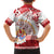 French Polynesia Internal Autonomy Day Kid Hawaiian Shirt Tropical Hibiscus And Turtle Pattern