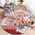 French Polynesia Internal Autonomy Day Round Carpet Tropical Hibiscus And Turtle Pattern