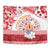 French Polynesia Internal Autonomy Day Tapestry Tropical Hibiscus And Turtle Pattern