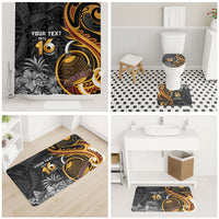 Personalised Papua New Guinea Bathroom Set Happy Independence Day LT05 - Polynesian Pride