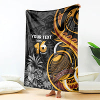 Personalised Papua New Guinea Blanket Happy Independence Day LT05 - Polynesian Pride