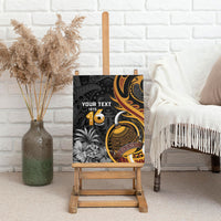 Personalised Papua New Guinea Canvas Wall Art Happy Independence Day LT05 - Polynesian Pride