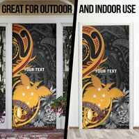 Personalised Papua New Guinea Door Cover Happy Independence Day LT05 - Polynesian Pride
