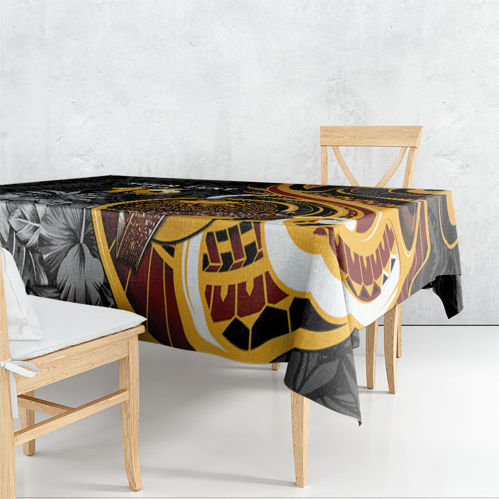Personalised Papua New Guinea Tablecloth Happy Independence Day LT05 - Polynesian Pride
