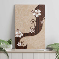 Polynesia Hibiscus Canvas Wall Art Cameo Curve Motif LT05 - Polynesian Pride