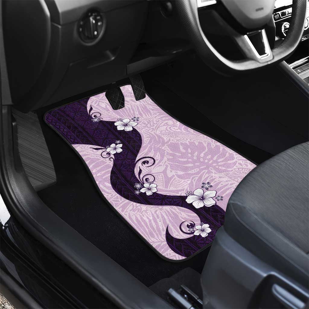 Polynesia Hibiscus Car Mats Thistle Curve Motif LT05 - Polynesian Pride