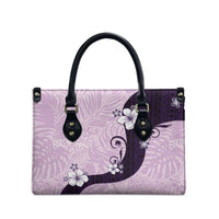 Polynesia Hibiscus Leather Bag Thistle Curve Motif LT05 - Polynesian Pride