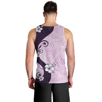 Polynesia Hibiscus Men Tank Top Thistle Curve Motif LT05 - Polynesian Pride