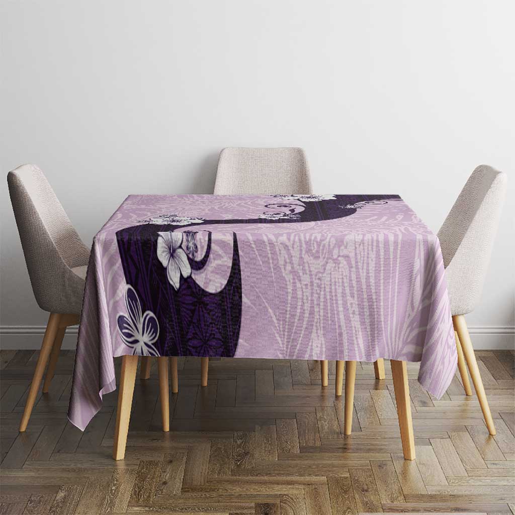 Polynesia Hibiscus Tablecloth Thistle Curve Motif LT05 - Polynesian Pride