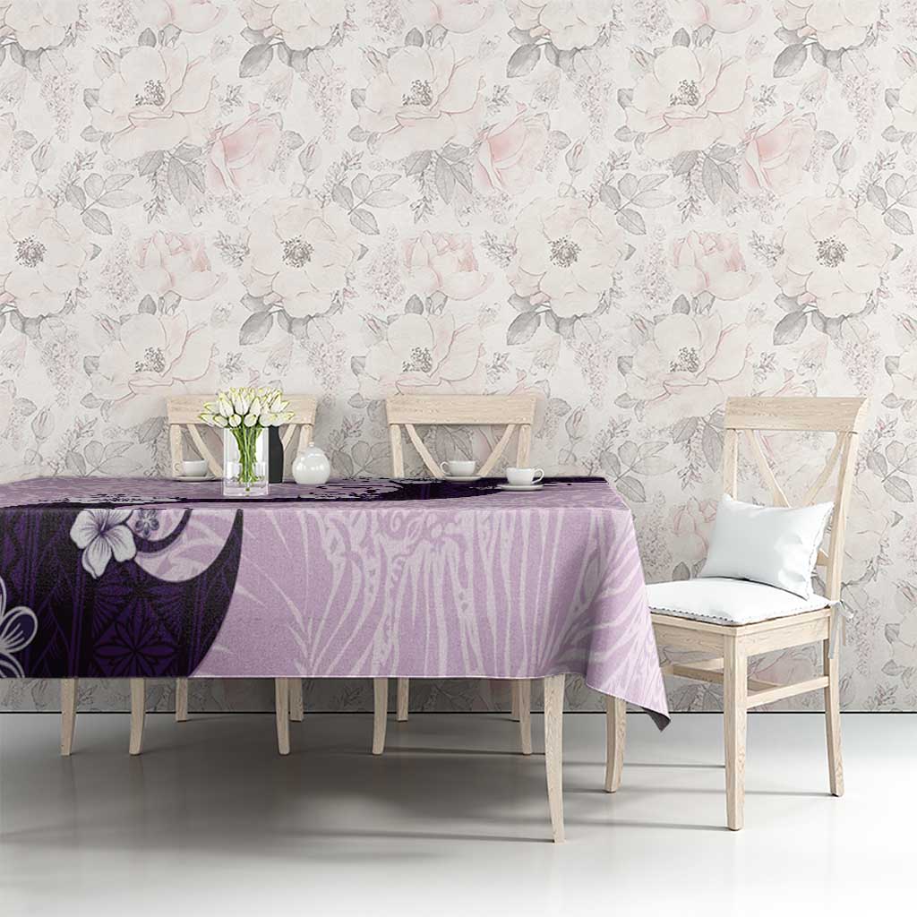 Polynesia Hibiscus Tablecloth Thistle Curve Motif LT05 - Polynesian Pride