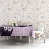 Polynesia Hibiscus Tablecloth Thistle Curve Motif LT05 - Polynesian Pride
