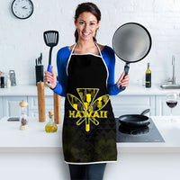 Aloha Hawaii Kahili Apron Kanaka Maoli With Kakau Pattern LT05 - Polynesian Pride
