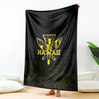 Aloha Hawaii Kahili Blanket Kanaka Maoli With Kakau Pattern LT05 - Polynesian Pride