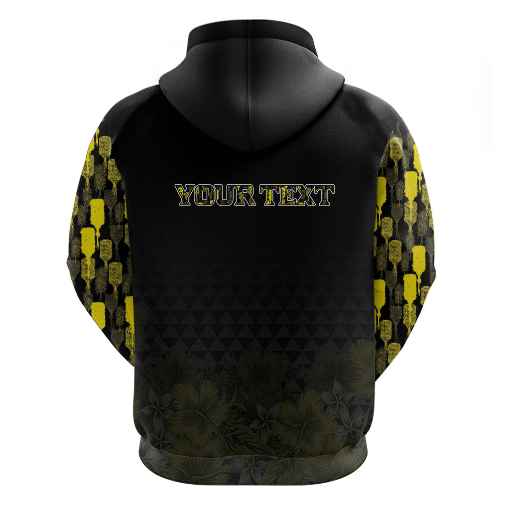 Personalised Aloha Hawaii Kahili Hoodie Kanaka Maoli With Kakau Pattern LT05 - Polynesian Pride