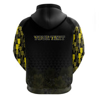 Personalised Aloha Hawaii Kahili Hoodie Kanaka Maoli With Kakau Pattern LT05 - Polynesian Pride