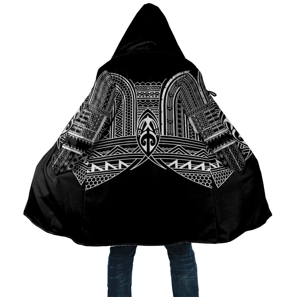 Philippines Igorot Tribal Inspired Cloak Black Version LT05 Unisex Black - Polynesian Pride