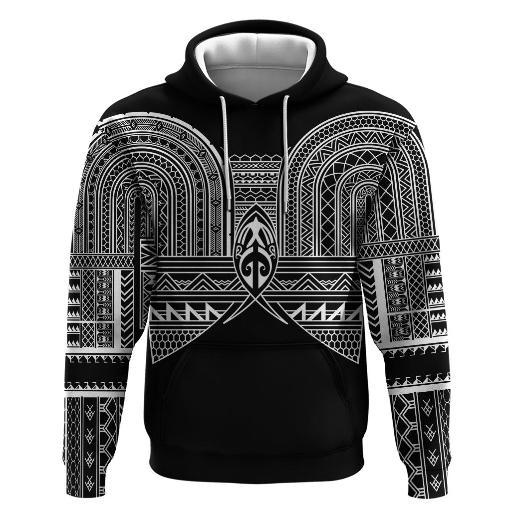 Philippines Igorot Tribal Inspired Hoodie Black Version LT05 Pullover Hoodie Black - Polynesian Pride
