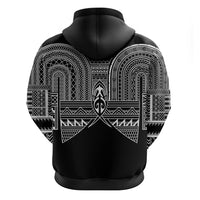 Philippines Igorot Tribal Inspired Hoodie Black Version LT05 - Polynesian Pride