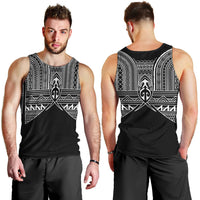 Philippines Igorot Tribal Inspired Men Tank Top Black Version LT05 - Polynesian Pride