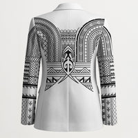 Philippines Igorot Tribal Inspired Blazer White Version LT05 - Polynesian Pride