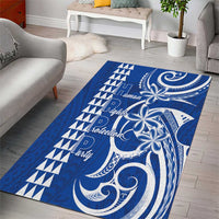 Samoa HRPP Party Area Rug Polynesian Pattern LT05 - Polynesian Pride