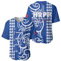 Samoa HRPP Party Baseball Jersey Polynesian Pattern LT05 - Polynesian Pride