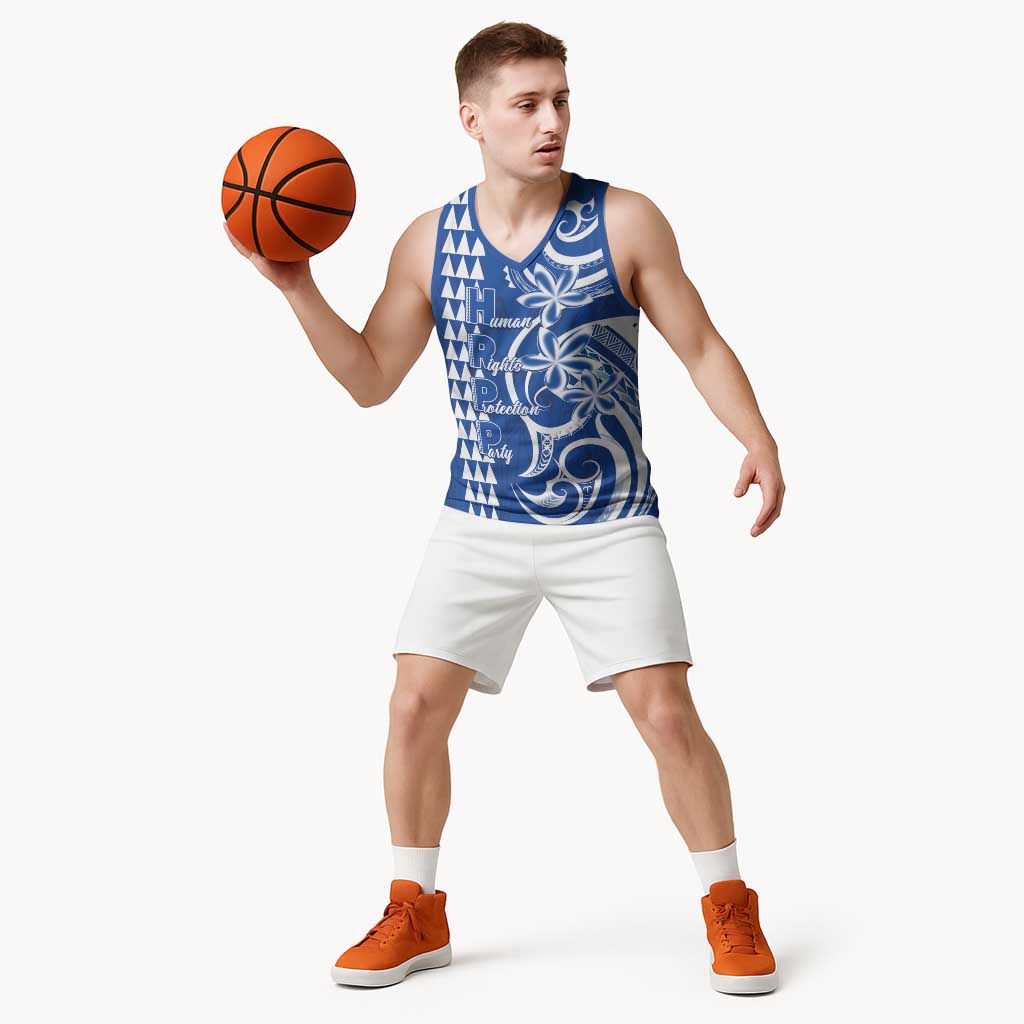 Samoa HRPP Party Basketball Jersey Polynesian Pattern LT05 - Polynesian Pride