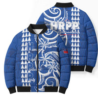 Samoa HRPP Party Bomber Puffer Jacket Polynesian Pattern LT05 - Polynesian Pride