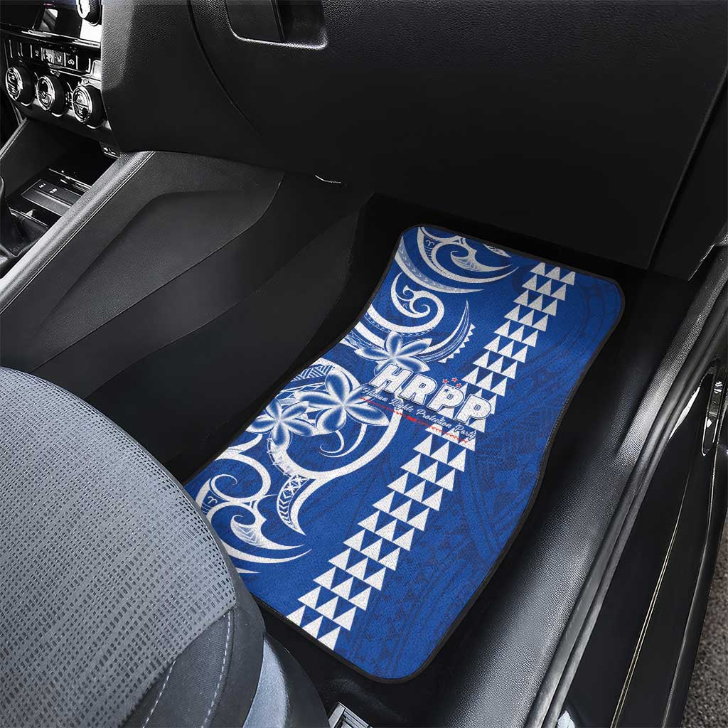 Samoa HRPP Party Car Mats Polynesian Pattern LT05 - Polynesian Pride