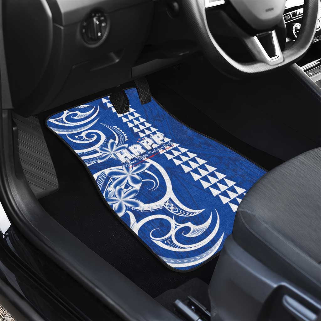 Samoa HRPP Party Car Mats Polynesian Pattern LT05 - Polynesian Pride
