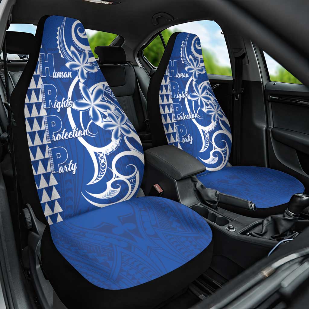 Samoa HRPP Party Car Seat Cover Polynesian Pattern LT05 One Size Blue - Polynesian Pride