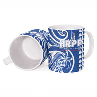 Samoa HRPP Party Ceramic Mug Polynesian Pattern LT05 - Polynesian Pride