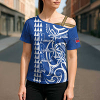 Samoa HRPP Party Cross Shoulder Shirt Polynesian Pattern LT05 - Polynesian Pride