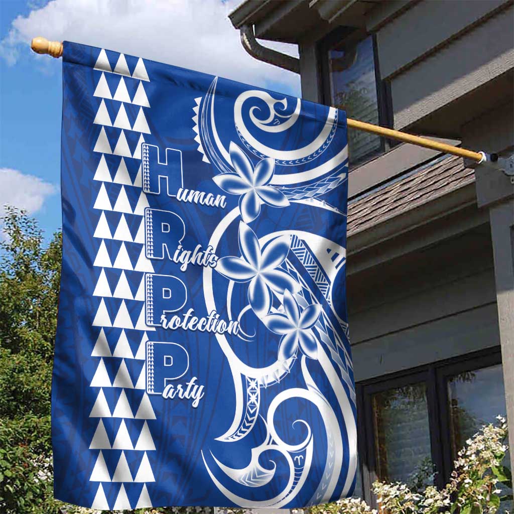 Samoa HRPP Party Garden Flag Polynesian Pattern LT05 - Polynesian Pride