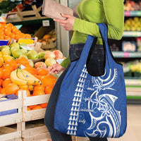Samoa HRPP Party Grocery Bag Polynesian Pattern LT05 - Polynesian Pride