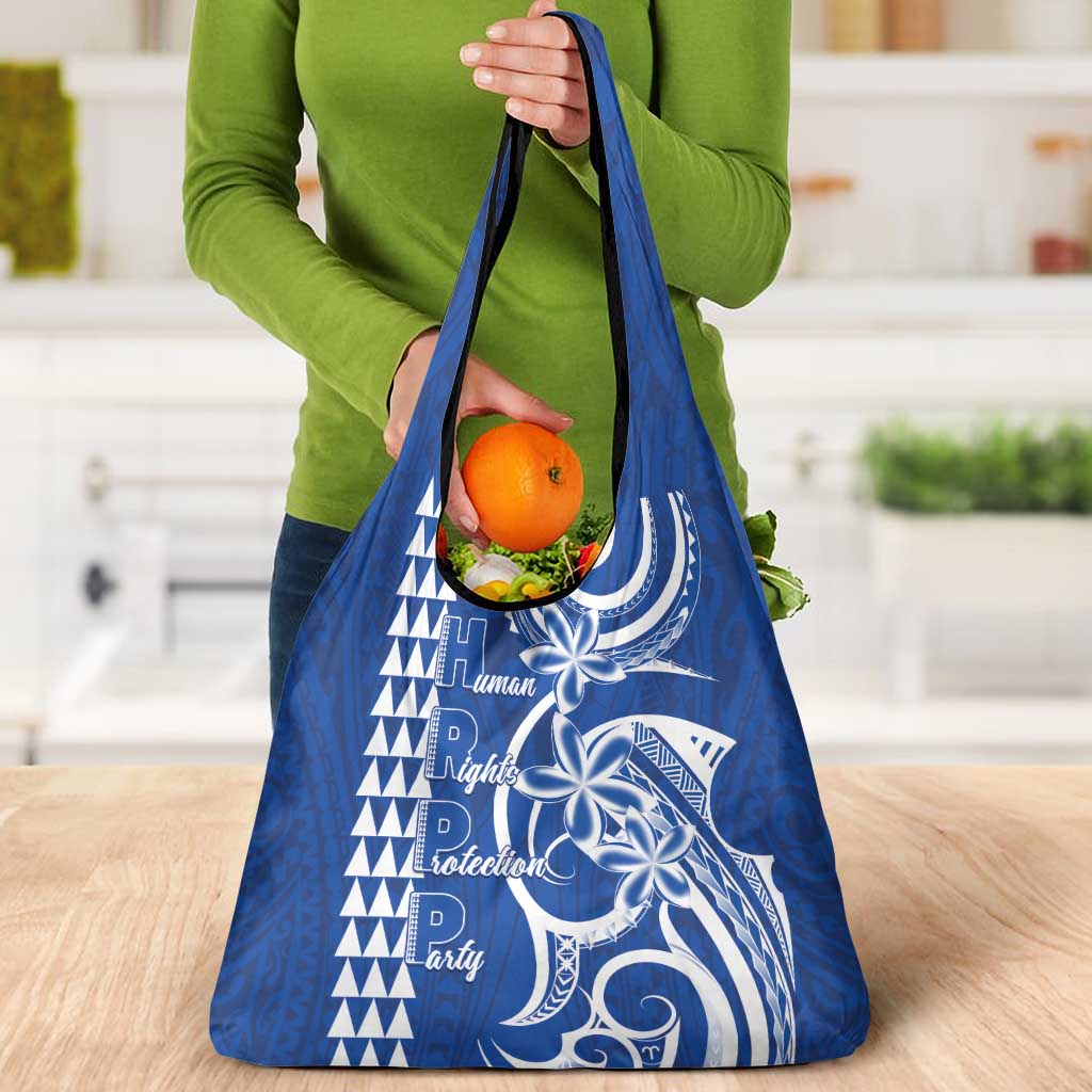 Samoa HRPP Party Grocery Bag Polynesian Pattern LT05 - Polynesian Pride
