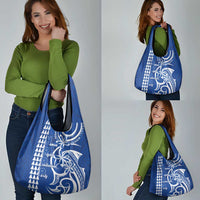 Samoa HRPP Party Grocery Bag Polynesian Pattern LT05 - Polynesian Pride