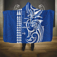 Samoa HRPP Party Hooded Blanket Polynesian Pattern LT05 - Polynesian Pride