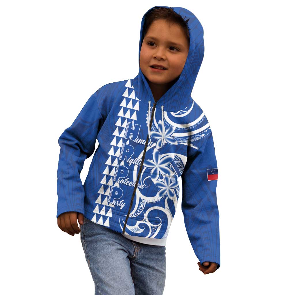 Samoa HRPP Party Kid Hoodie Polynesian Pattern LT05 - Polynesian Pride