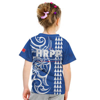 Samoa HRPP Party Kid T Shirt Polynesian Pattern LT05 - Polynesian Pride