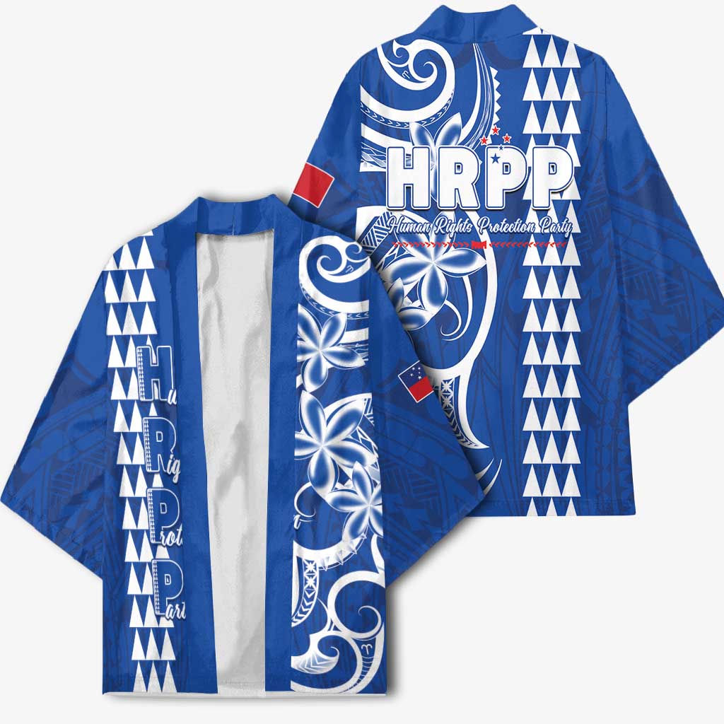 Samoa HRPP Party Kimono Polynesian Pattern LT05 - Polynesian Pride