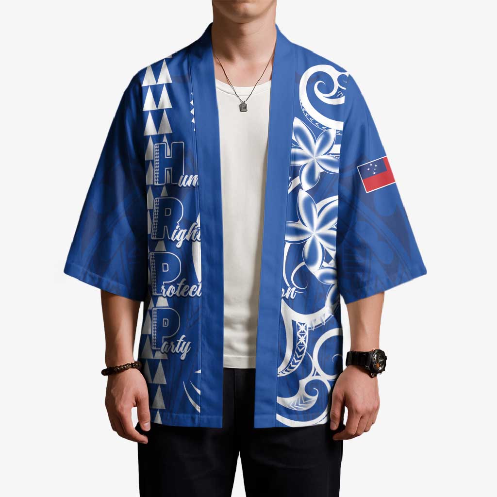 Samoa HRPP Party Kimono Polynesian Pattern LT05 - Polynesian Pride