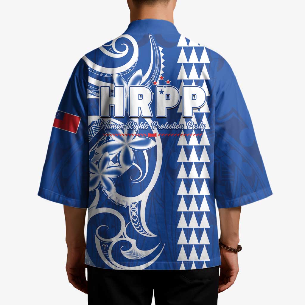 Samoa HRPP Party Kimono Polynesian Pattern LT05 - Polynesian Pride