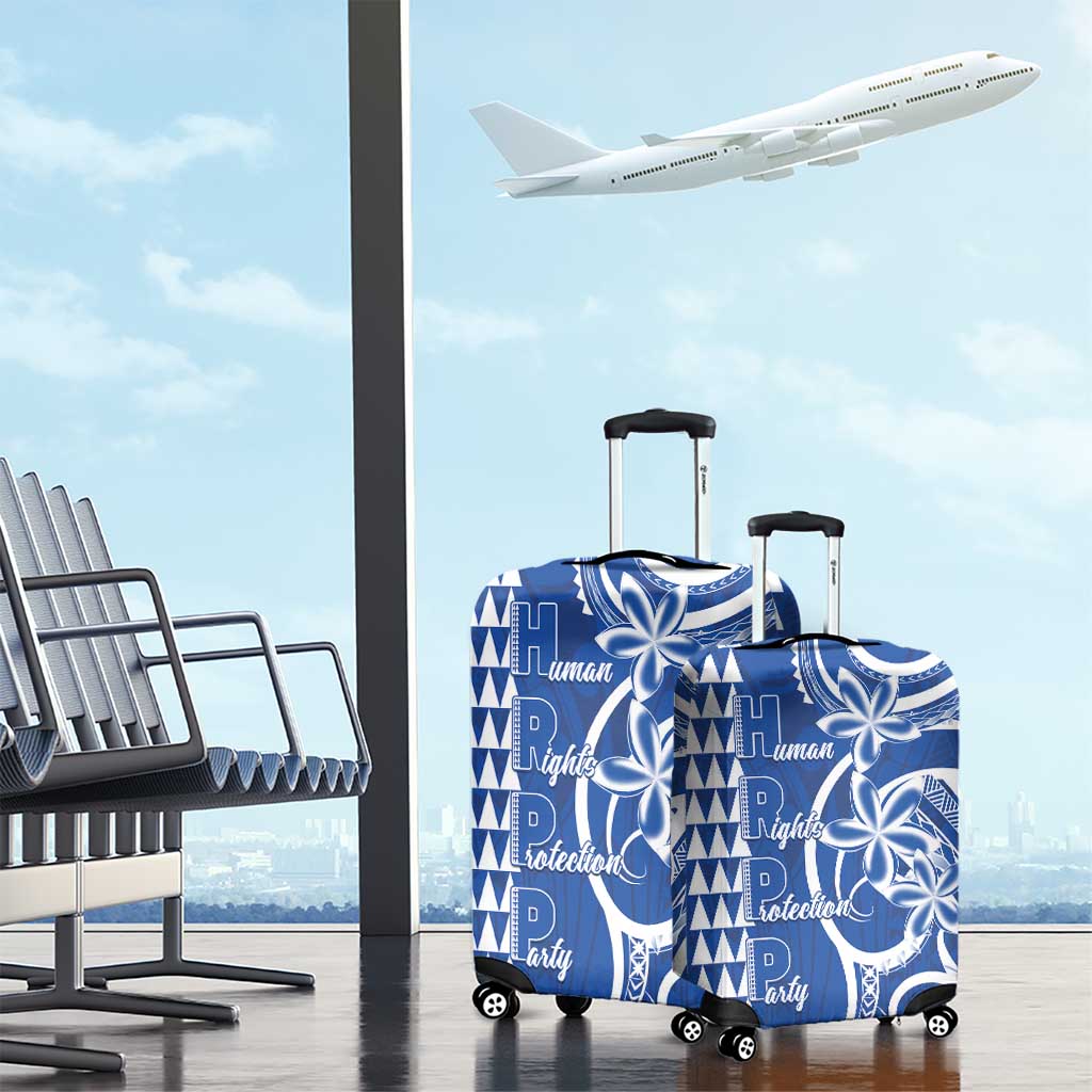 Samoa HRPP Party Luggage Cover Polynesian Pattern LT05 - Polynesian Pride