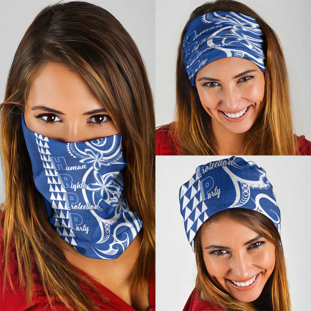 Samoa HRPP Party Neck Gaiter Polynesian Pattern LT05 - Polynesian Pride