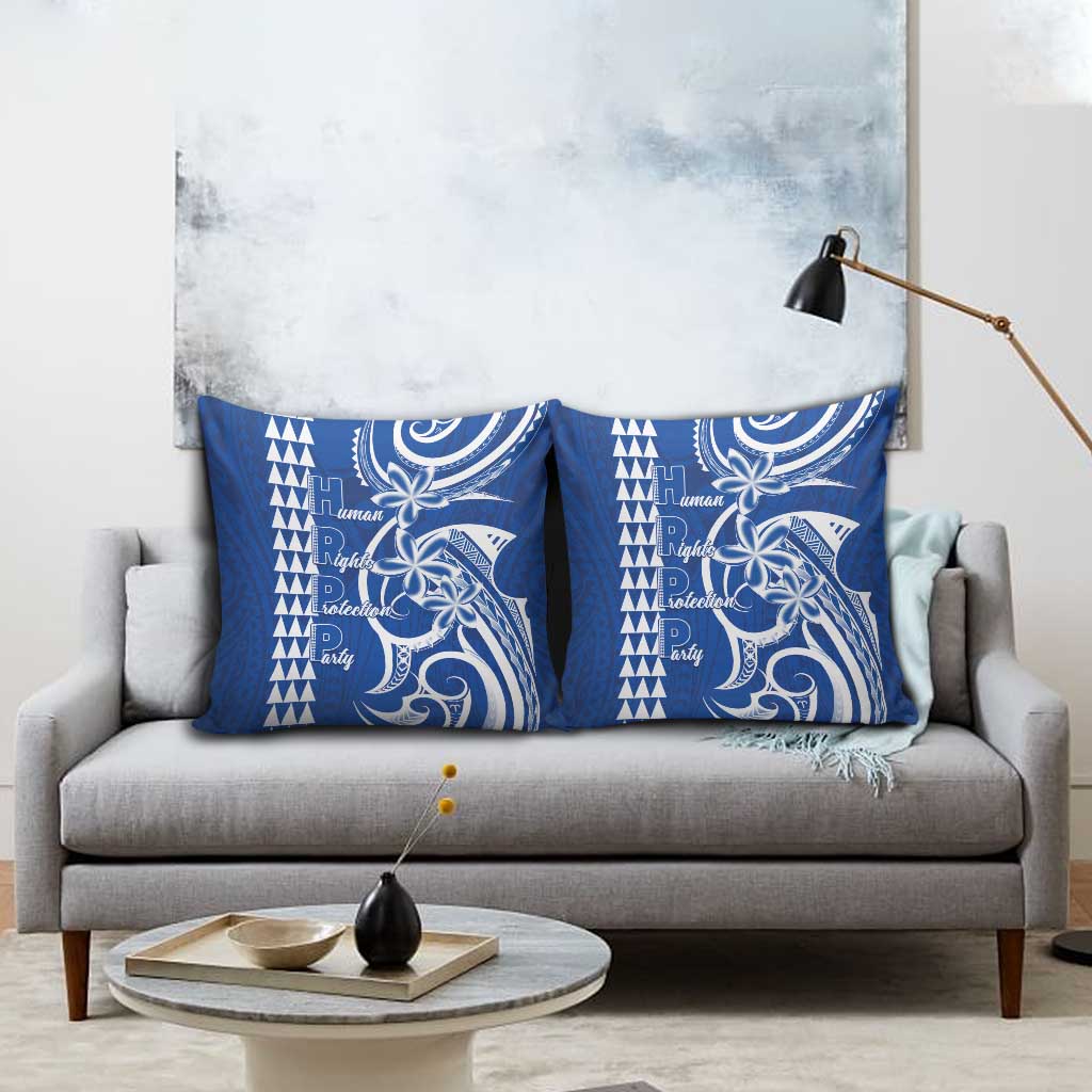 Samoa HRPP Party Pillow Cover Polynesian Pattern LT05 - Polynesian Pride
