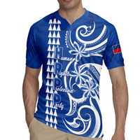 Samoa HRPP Party Rugby Jersey Polynesian Pattern LT05 - Polynesian Pride