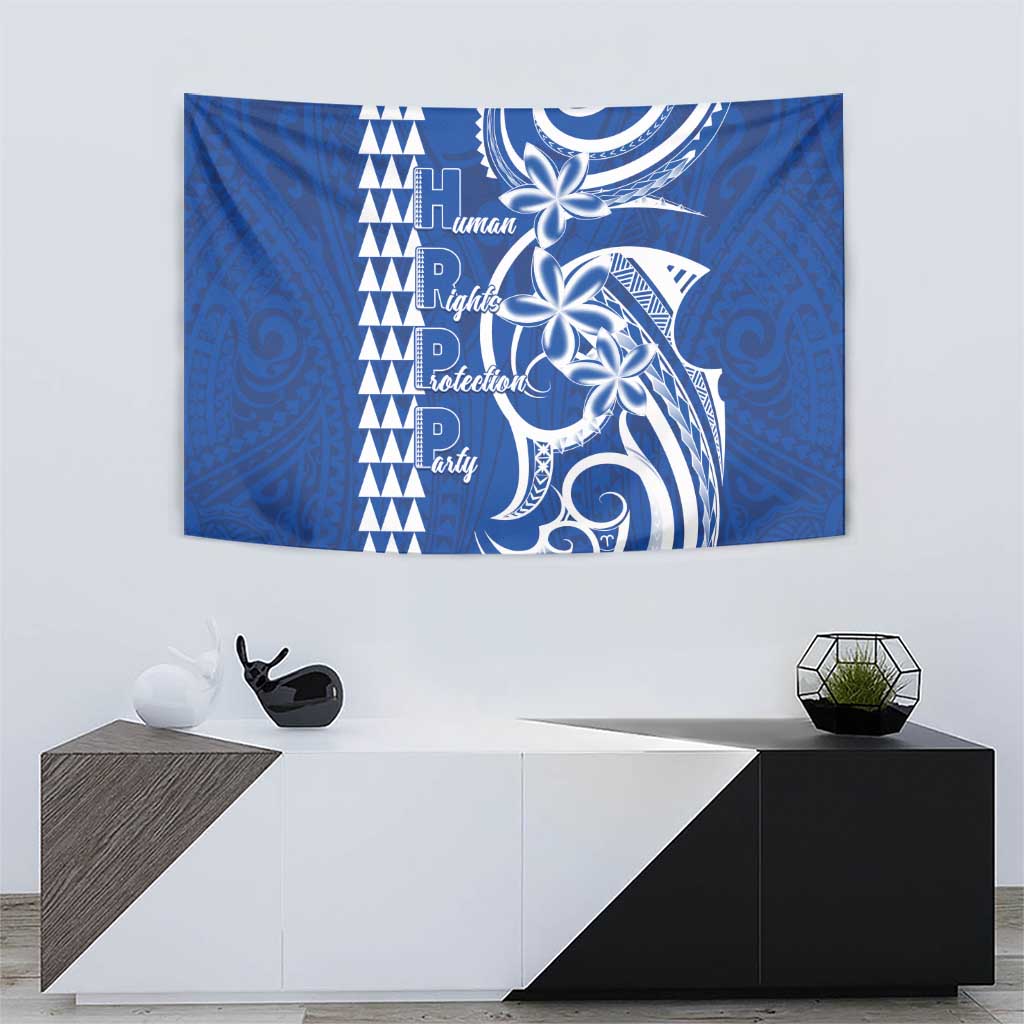 Samoa HRPP Party Tapestry Polynesian Pattern LT05 - Polynesian Pride