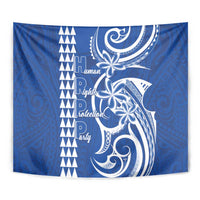 Samoa HRPP Party Tapestry Polynesian Pattern LT05 - Polynesian Pride